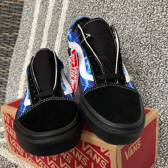 Vans Old Skool Lightning Black/Blue WMNS - Picture 8 of 16